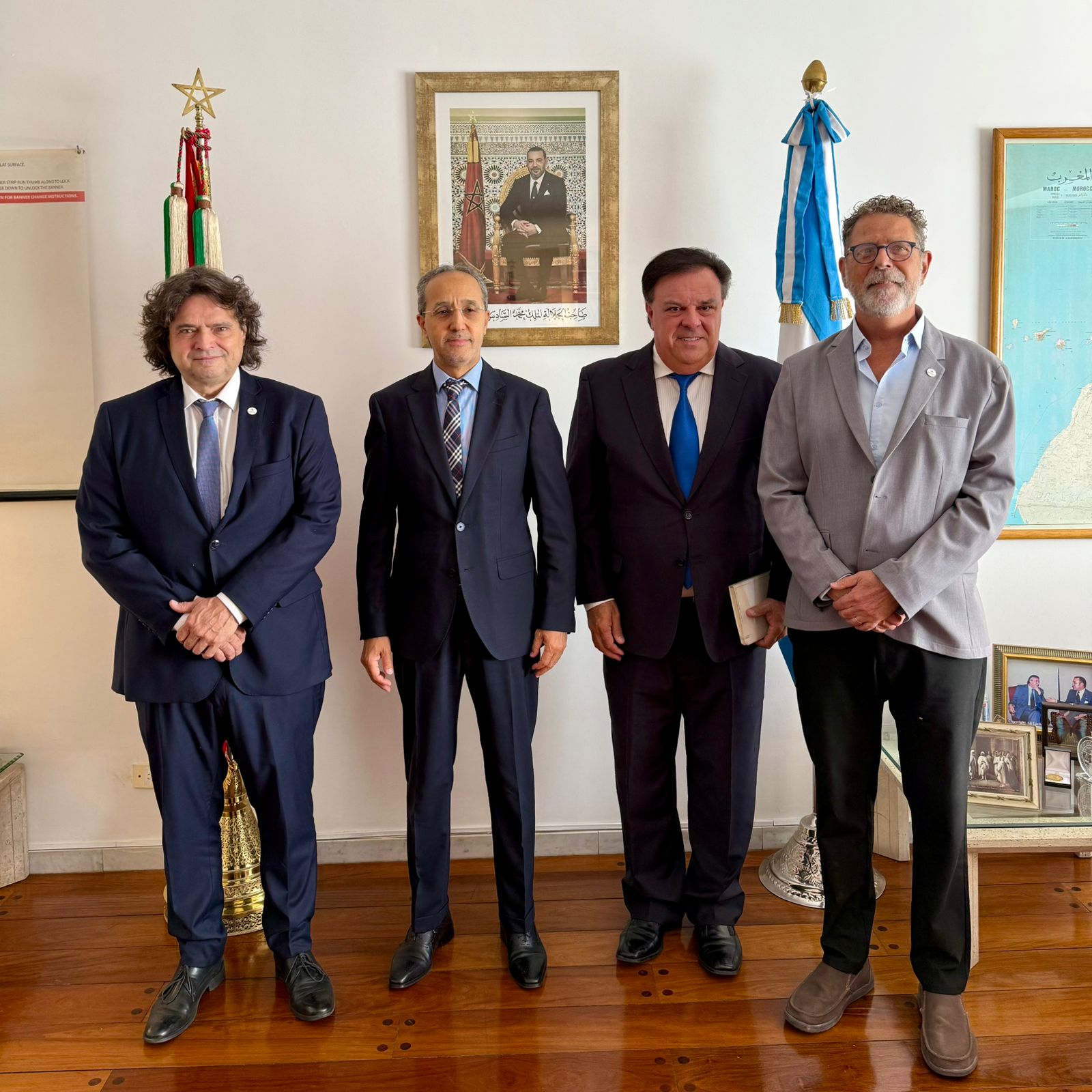 Cooperación internacional | Reunión en la Embajada de Marruecos